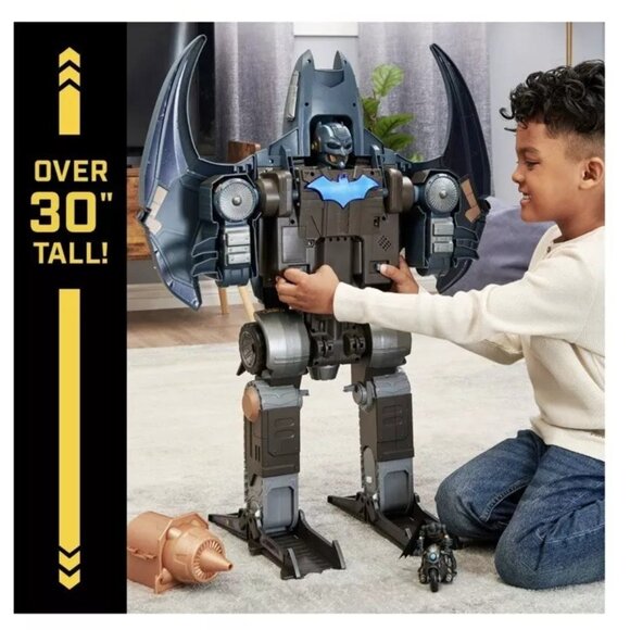 (NIB) DC Comics Gotham City Guardian 4-in-1 Transformation Playset - Picture 1 of 5